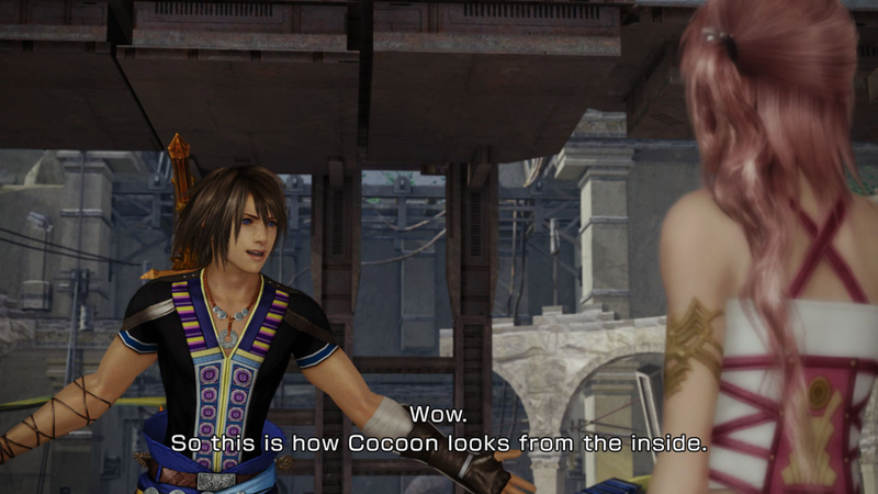Illustration for article titled Let's Give a Big Hand to This New Set of Final Fantasy XIII-2 Screens